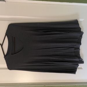 2/$12 * Relaxed long sleeve gray top